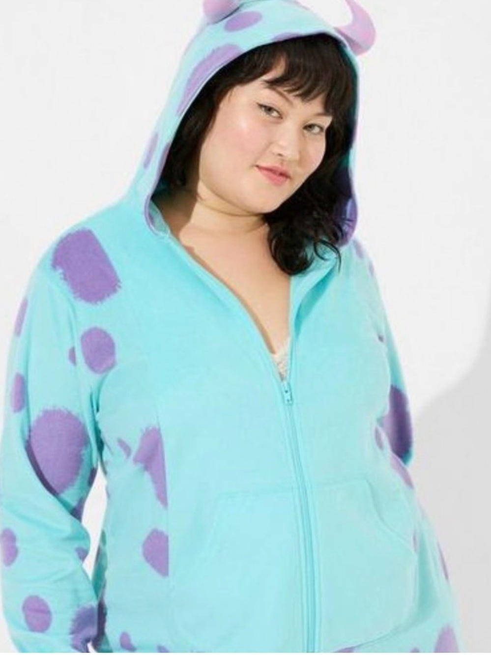 NWT Torrid Disney/pixar Monster Inc Sulley Onsie cosplay Halloween costume 3X/4X